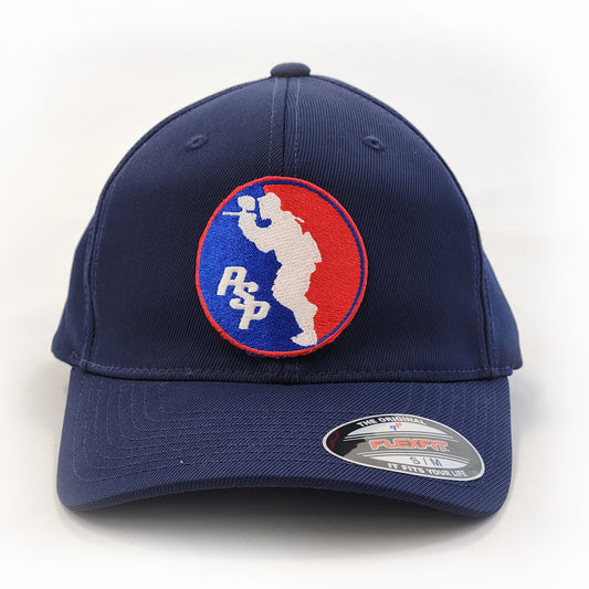 Old School Find - PSP Classic Logo - Flexfit Hat - Navy - Sm/Md