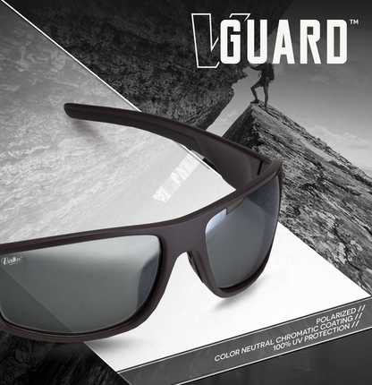 Virtue V-Guard Polarized Sunglasses - Stealth Grey Mirror